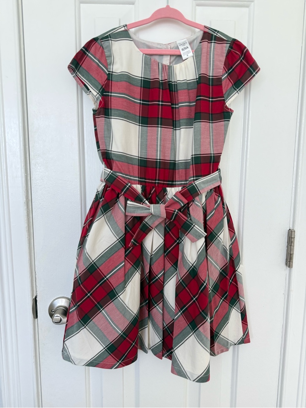 Carter’s Plaid Christmas Dress size 8